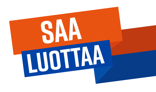 Saa luottaa Saa Luottaa